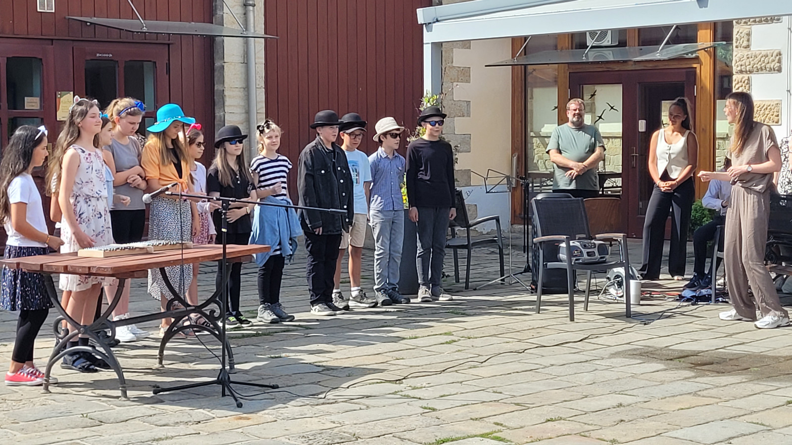 Klasse 7-3dt singt