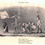 Karikatur &quotDie gute Presse" (1847); Aus: https://commons.wikimedia.org/wiki/File:Die_gute_Presse.jpg